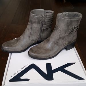 Gorgeous grey Anne Klein boots.
